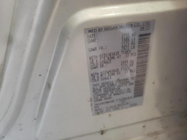 5N1AR2MN5FC710686 - 2015 NISSAN PATHFINDER S SILVER photo 14