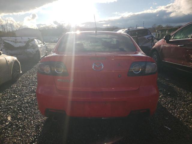 JM1BK32F981809072 - 2008 MAZDA 3 I RED photo 6