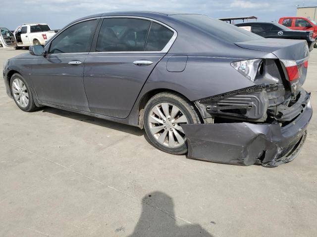 1HGCR2F76FA158107 - 2015 HONDA ACCORD EX GRAY photo 2