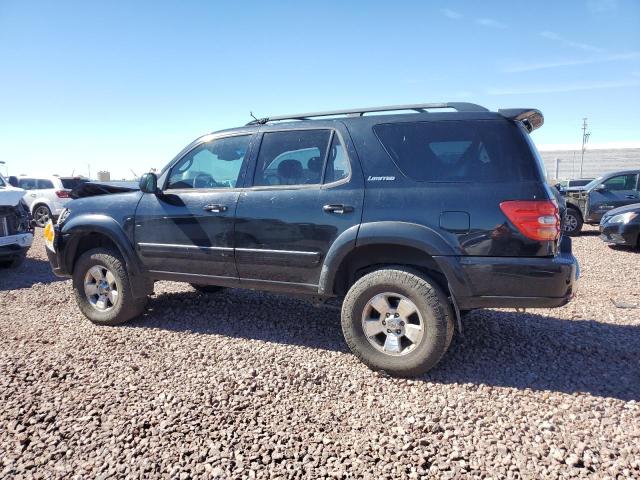 5TDBT48A44S216988 - 2004 TOYOTA SEQUOIA LIMITED BLACK photo 2