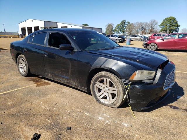 2C3CDXBG8EH129065 - 2014 DODGE CHARGER SE BLACK photo 4