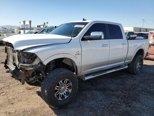 3C6UR5FL4DG615066 - 2013 RAM 2500 LARAMIE WHITE photo 1