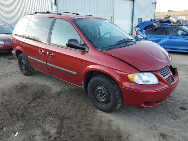 1D4GP25R26B508225 - 2006 DODGE CARAVAN SE RED photo 4