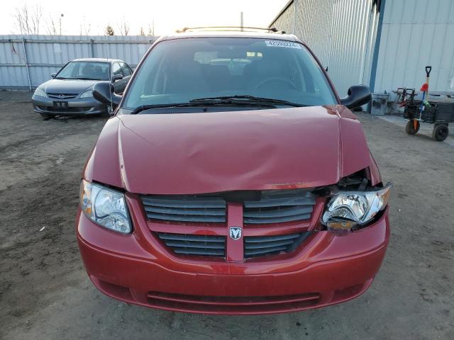 1D4GP25R26B508225 - 2006 DODGE CARAVAN SE RED photo 5