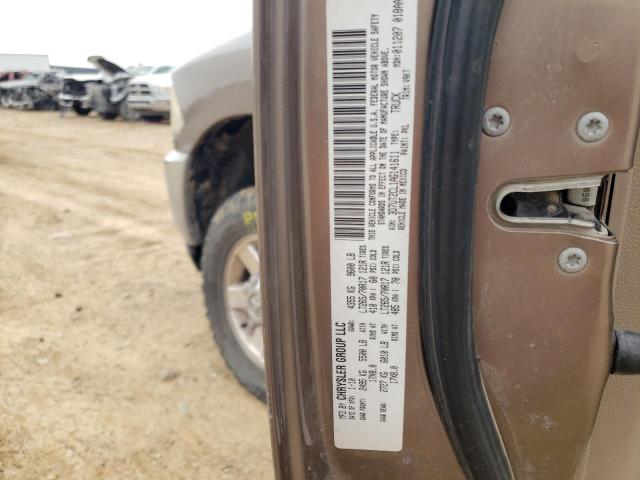 3D7UT2CL1AG141611 - 2010 DODGE RAM 2500 TAN photo 12