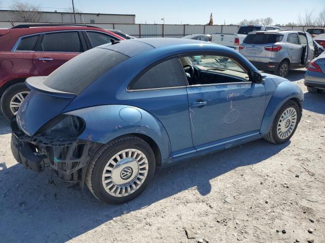 3VWJ07AT6GM618739 - 2016 VOLKSWAGEN BEETLE SE BLUE photo 3