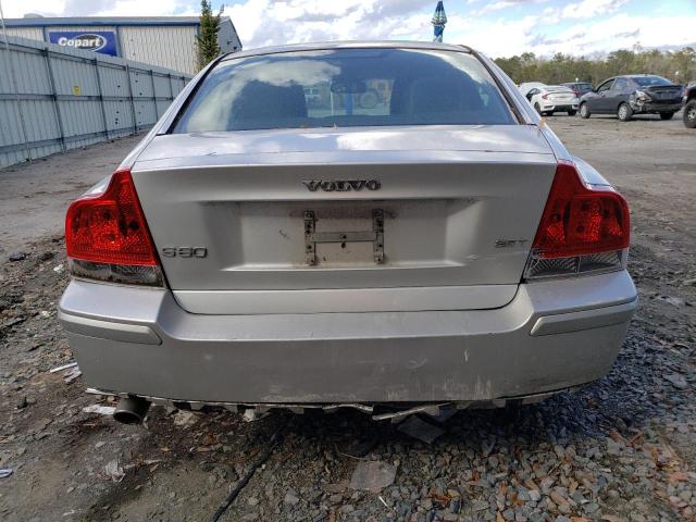 YV1RS592782677012 - 2008 VOLVO S60 2.5T SILVER photo 6