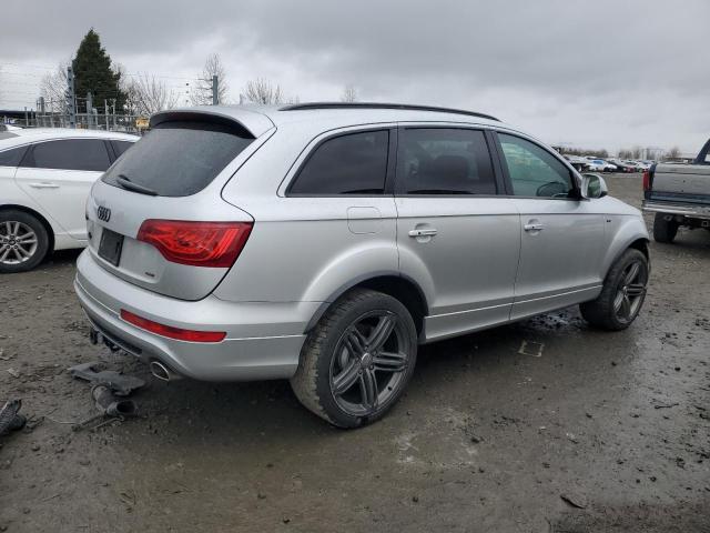 WA1WMAFE5DD011267 - 2013 AUDI Q7 PRESTIGE SILVER photo 3