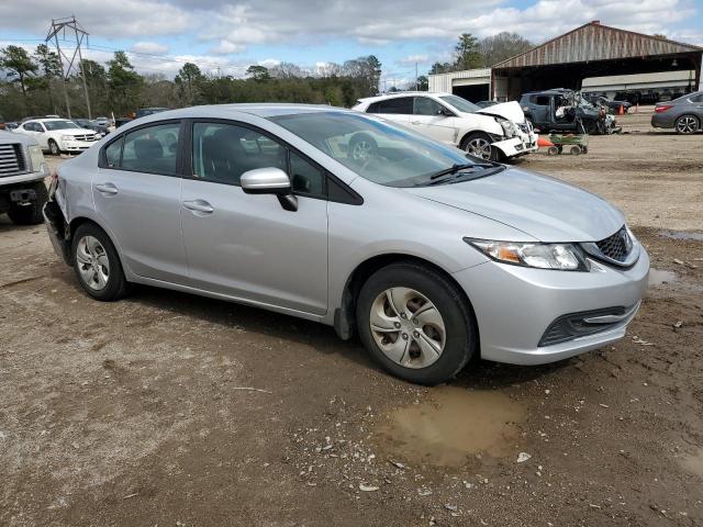 2HGFB2F56FH545581 - 2015 HONDA CIVIC LX SILVER photo 4