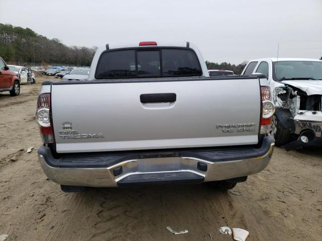 3TMJU4GN5DM142512 - 2013 TOYOTA TACOMA DOUBLE CAB PRERUNNER SILVER photo 6