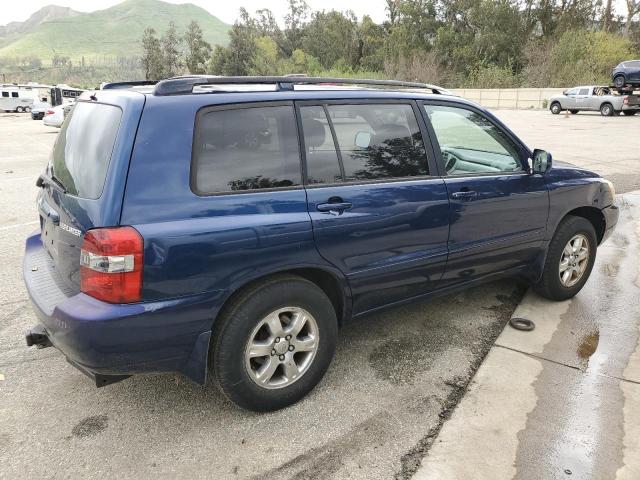 JTEDP21A740011501 - 2004 TOYOTA HIGHLANDER BASE Көк фото 3