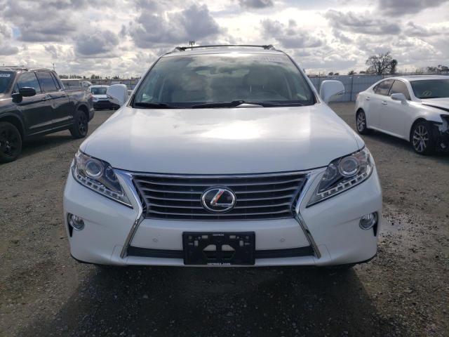 JTJZK1BA0F2424415 - 2015 LEXUS RX 350 WHITE photo 5