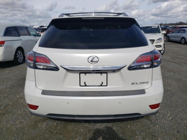 JTJZK1BA0F2424415 - 2015 LEXUS RX 350 WHITE photo 6