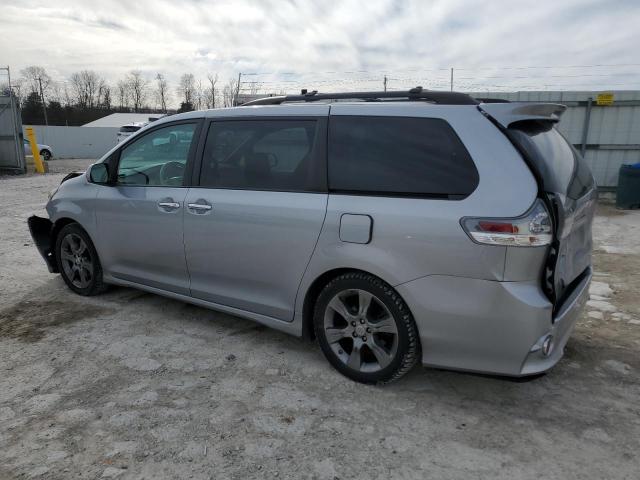 5TDXK3DC6ES408425 - 2014 TOYOTA SIENNA SPORT GRAY photo 2