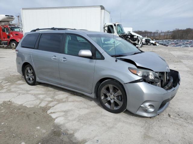 5TDXK3DC6ES408425 - 2014 TOYOTA SIENNA SPORT GRAY photo 4