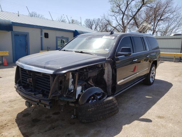 1GYS4UKJ4FR724511 - 2015 CADILLAC ESCALADE ESV PLATINUM Siyah fotoğraf 2