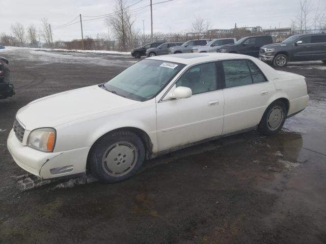 1G6KE54Y11U106686 - 2001 CADILLAC DEVILLE DHS WHITE photo 1