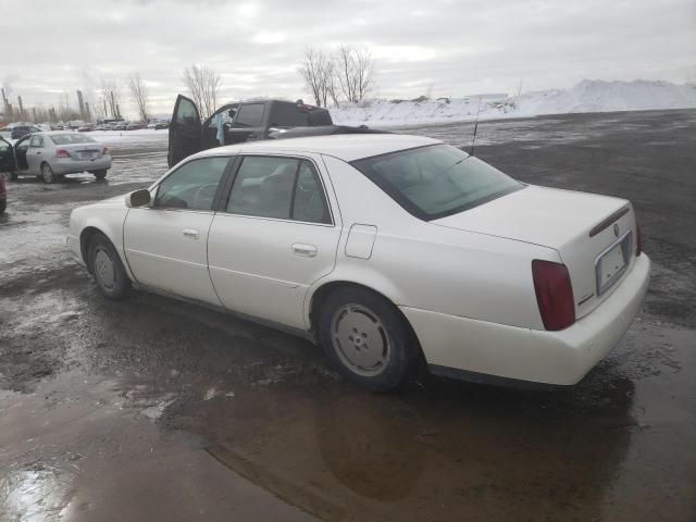 1G6KE54Y11U106686 - 2001 CADILLAC DEVILLE DHS WHITE photo 2