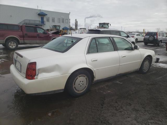 1G6KE54Y11U106686 - 2001 CADILLAC DEVILLE DHS WHITE photo 3