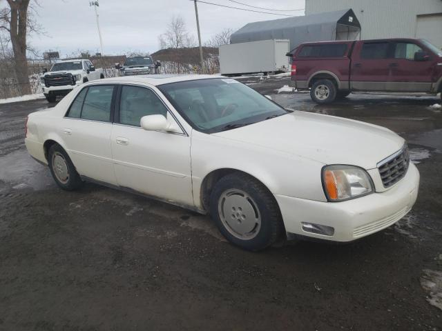 1G6KE54Y11U106686 - 2001 CADILLAC DEVILLE DHS WHITE photo 4