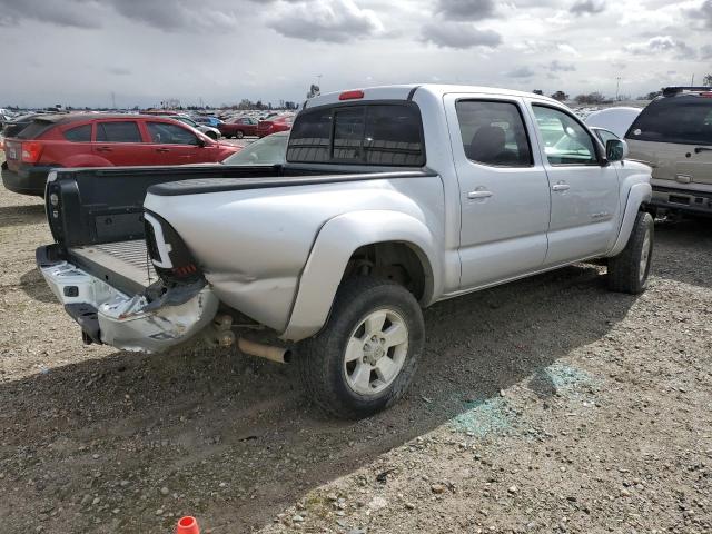 5TELU42NX5Z112748 - 2005 TOYOTA TACOMA DOUBLE CAB 银色 照片 3