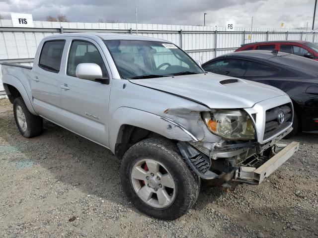 5TELU42NX5Z112748 - 2005 TOYOTA TACOMA DOUBLE CAB 银色 照片 4