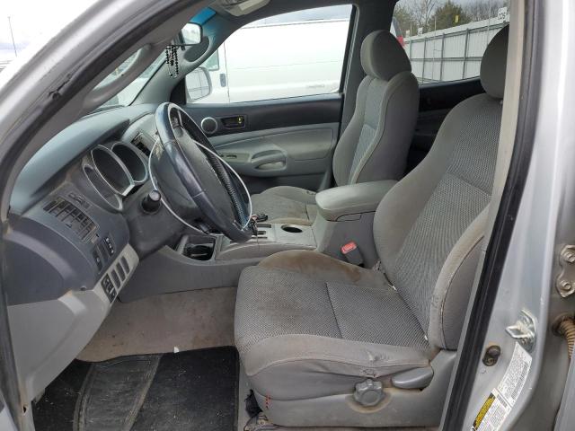 5TELU42NX5Z112748 - 2005 TOYOTA TACOMA DOUBLE CAB 银色 照片 7