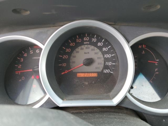 5TELU42NX5Z112748 - 2005 TOYOTA TACOMA DOUBLE CAB 银色 照片 9