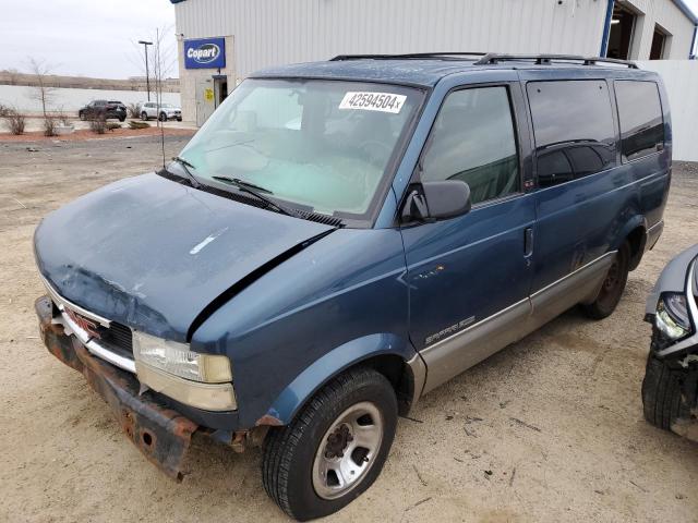 1GKEL19W01B503158 - 2001 GMC SAFARI XT BLUE photo 1