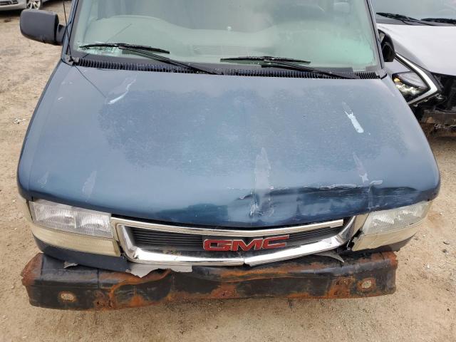 1GKEL19W01B503158 - 2001 GMC SAFARI XT BLUE photo 12