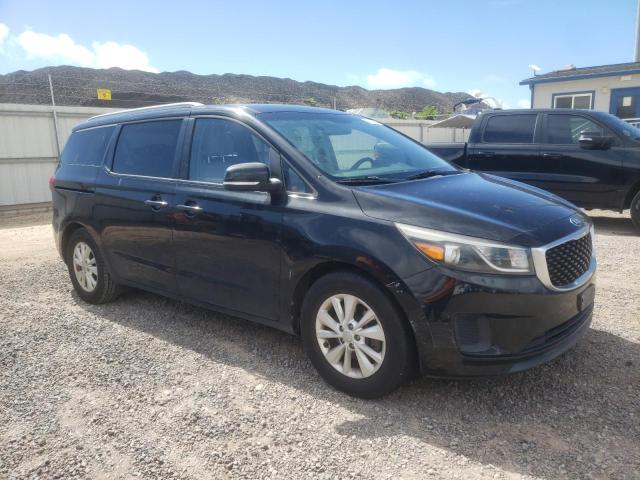 KNDMB5C15F6034888 - 2015 KIA SEDONA LX BLACK photo 4