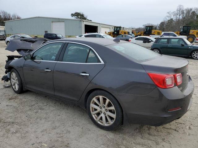 1G11H5SA2DF210708 - 2013 CHEVROLET MALIBU LTZ GRAY photo 2