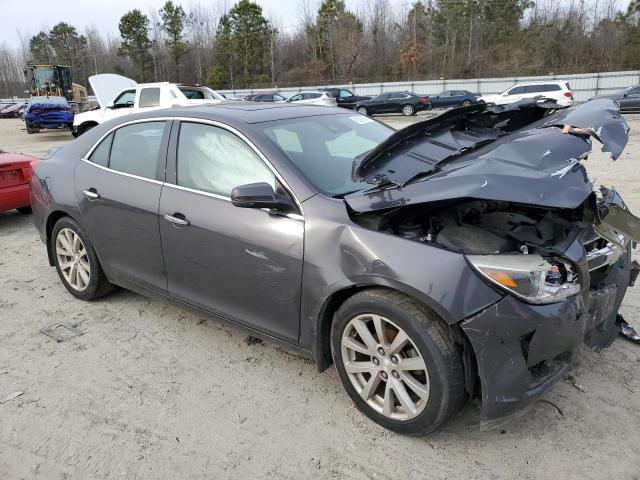 1G11H5SA2DF210708 - 2013 CHEVROLET MALIBU LTZ GRAY photo 4