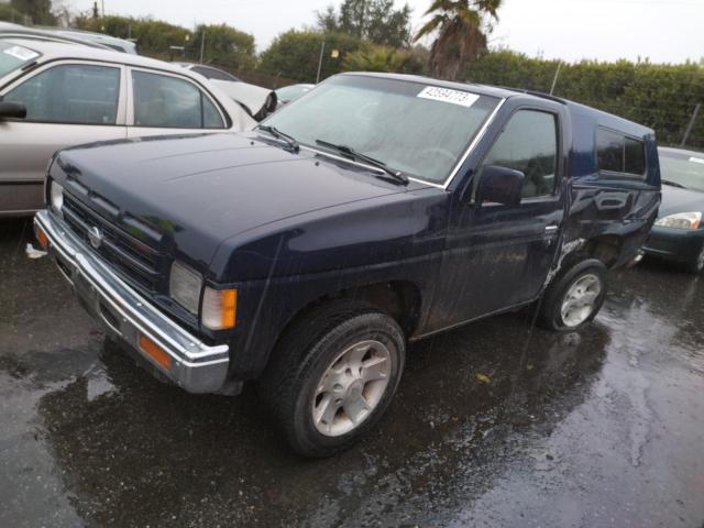 1N6SD11S1NC325875 - 1992 NISSAN TRUCK SHORT WHEELBASE BLUE photo 1