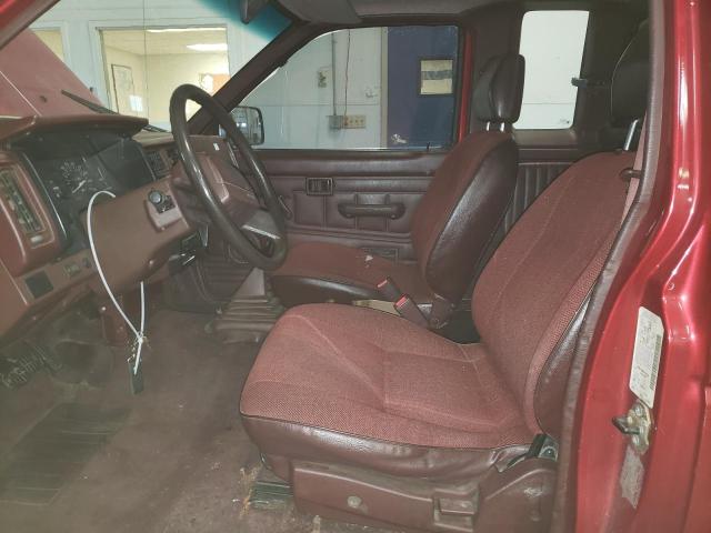 1N6SD16S9NC341928 - 1992 NISSAN TRUCK KING CAB RED photo 7