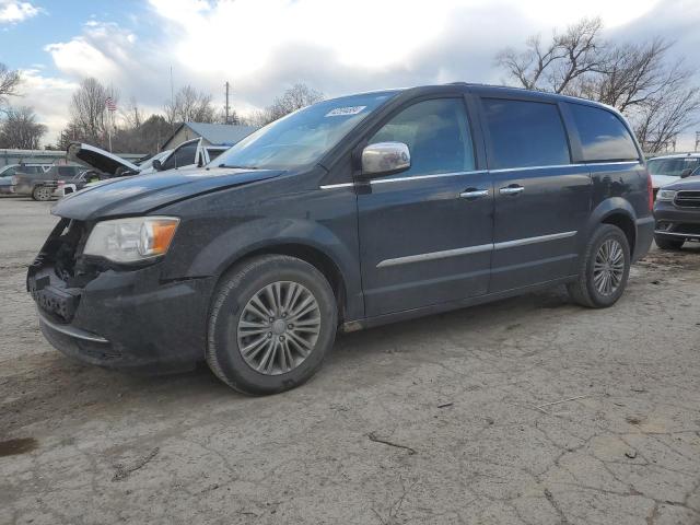 2C4RC1CG3ER425867 - 2014 CHRYSLER TOWN & COU TOURING L GRAY photo 1