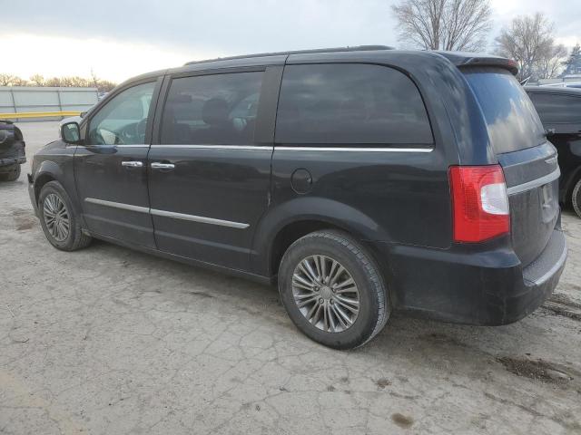 2C4RC1CG3ER425867 - 2014 CHRYSLER TOWN & COU TOURING L GRAY photo 2