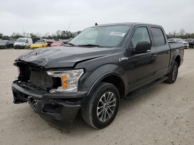 1FTEW1C59LKE32158 - 2020 FORD F150 SUPER GRAY photo 1