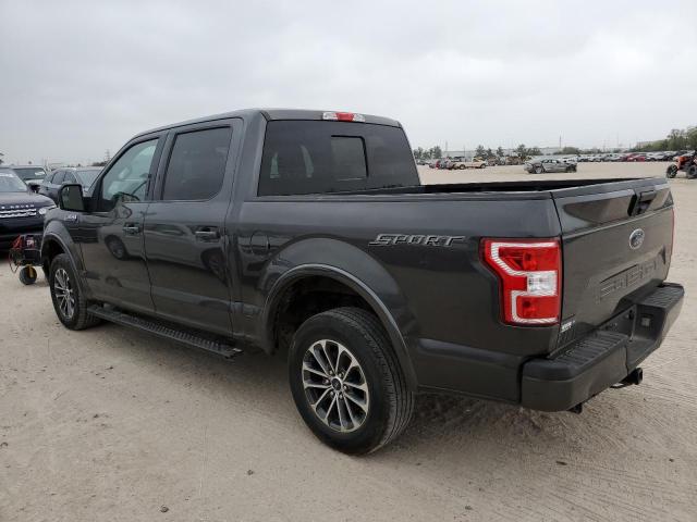 1FTEW1C59LKE32158 - 2020 FORD F150 SUPER GRAY photo 2