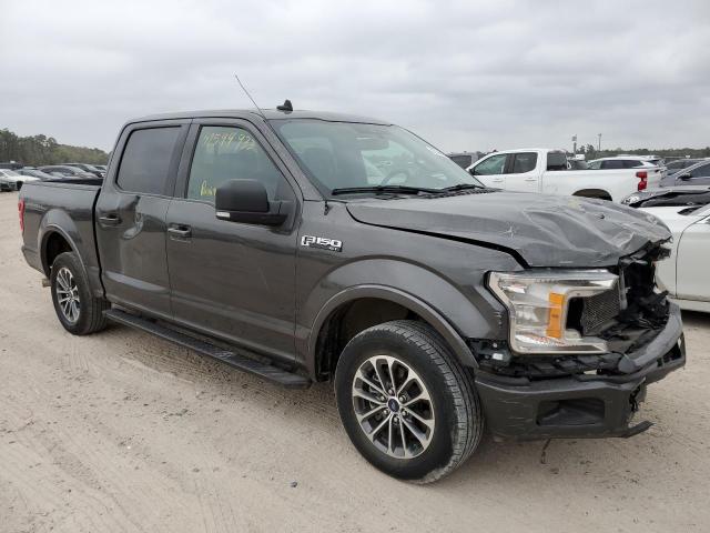 1FTEW1C59LKE32158 - 2020 FORD F150 SUPER GRAY photo 4