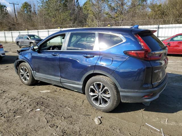 2HKRW2H57LH672114 - 2020 HONDA CR-V EX BLUE photo 2