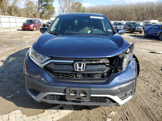 2HKRW2H57LH672114 - 2020 HONDA CR-V EX BLUE photo 5