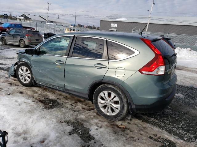 2HKRM3H56DH001501 - 2013 HONDA CR-V EX TEAL photo 2