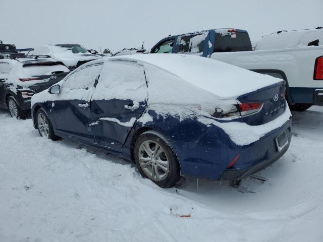 5NPE34AF7JH639035 - 2018 HYUNDAI SONATA SPORT BLUE photo 2