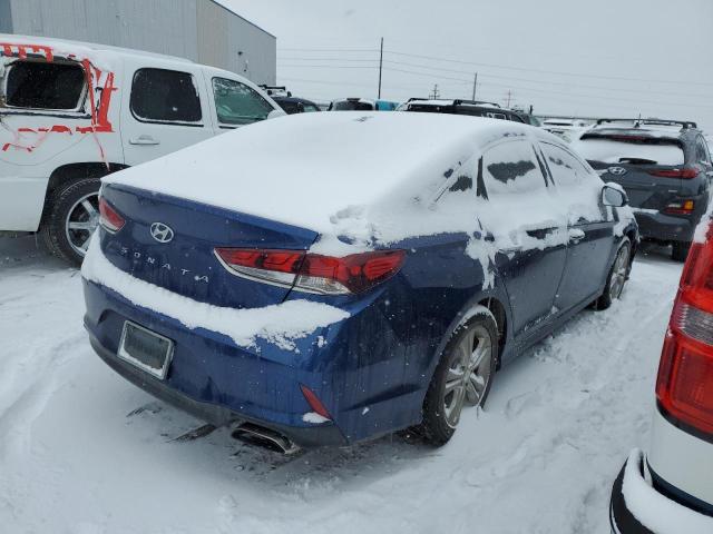 5NPE34AF7JH639035 - 2018 HYUNDAI SONATA SPORT BLUE photo 3