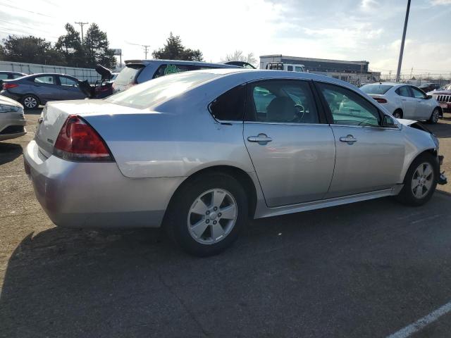 2G1WB5EK9A1132202 - 2010 CHEVROLET IMPALA LT SILVER photo 3