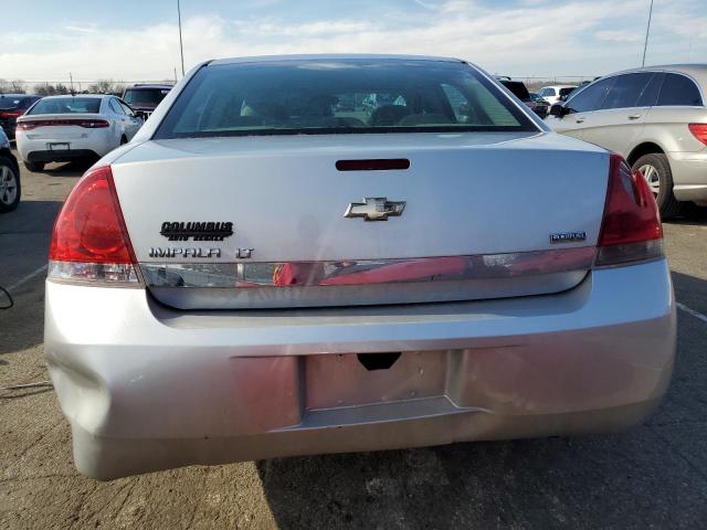 2G1WB5EK9A1132202 - 2010 CHEVROLET IMPALA LT SILVER photo 6