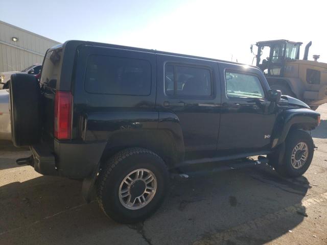 5GTDN13E378151743 - 2007 HUMMER H3 BLACK photo 3