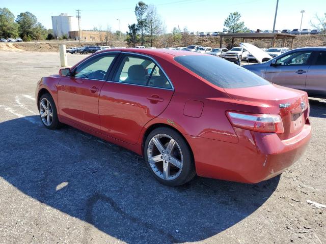4T1BE46K17U004938 - 2007 TOYOTA CAMRY CE RED photo 2