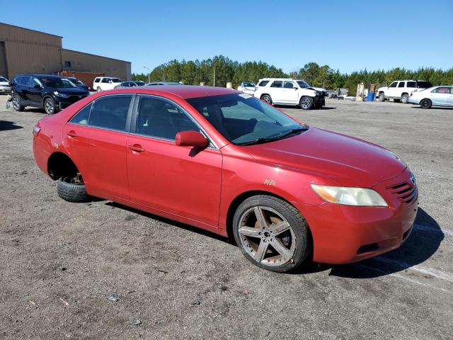 4T1BE46K17U004938 - 2007 TOYOTA CAMRY CE RED photo 4